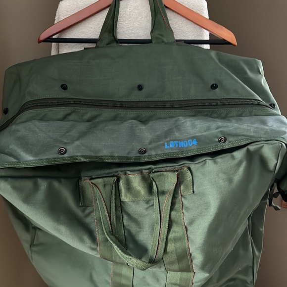 US Military Flyer’s Large Canvas Bag NEW never used - Picture 5 of 5